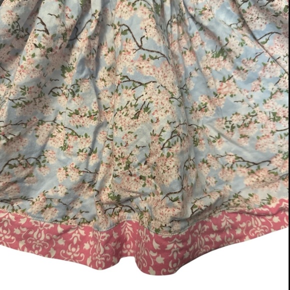 Boutique Striped & Floral GIRL Dress, boutique, twirl, patchwork, cottagecore - Picture 6 of 6